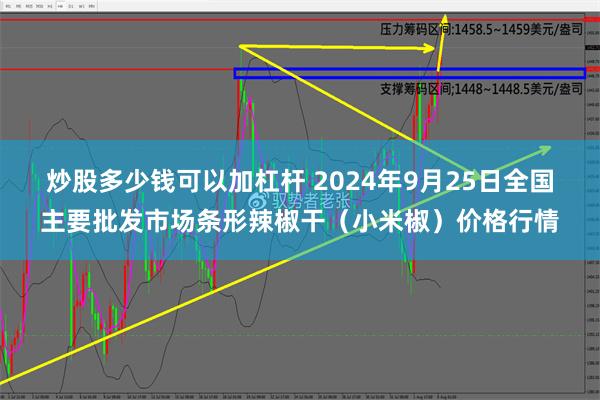 炒股多少钱可以加杠杆 2024年9月25日全国主要批发市场条形辣椒干（小米椒）价格行情