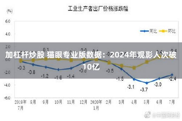 加杠杆炒股 猫眼专业版数据：2024年观影人次破10亿