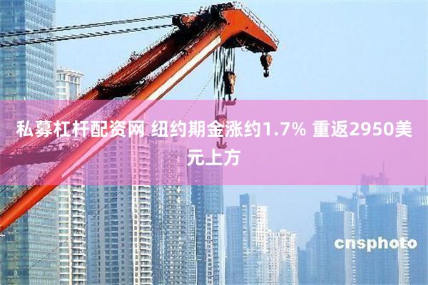 私募杠杆配资网 纽约期金涨约1.7% 重返2950美元上方